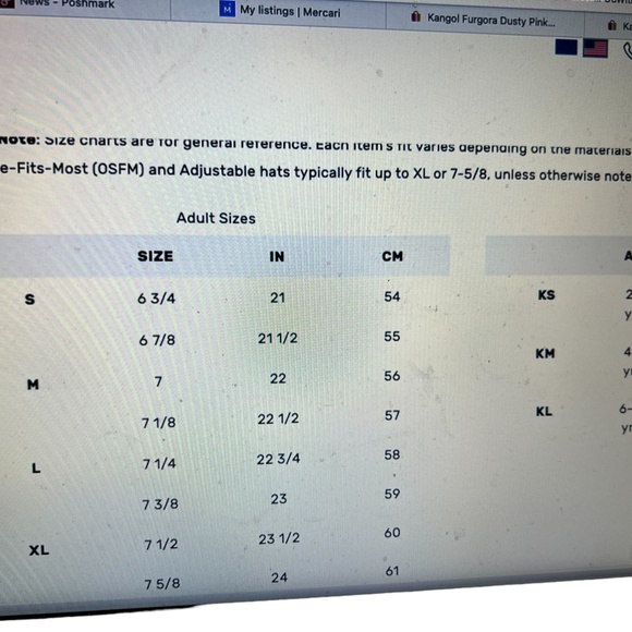 Kangol Design Women's 45% Rabbit Hair Hat Ivory Sz M See Notes & Chart Pre-Owned - Picture 8 of 11